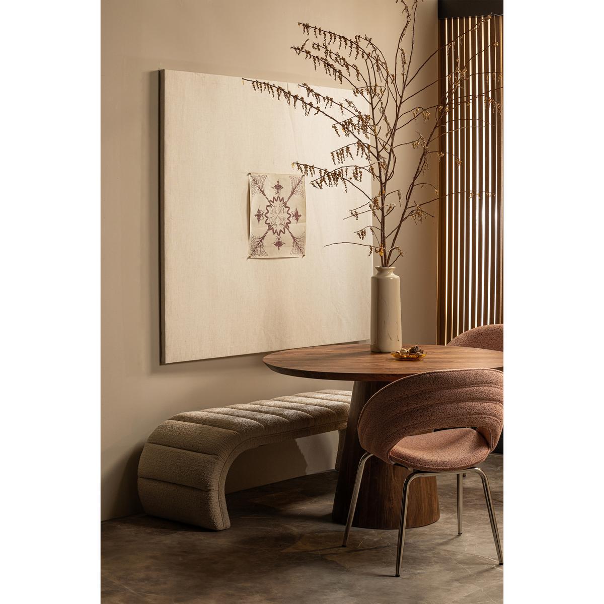 Esstisch Limit Holz - Walnussfarben, Design, Holz (130/130/76cm) - Livetastic
