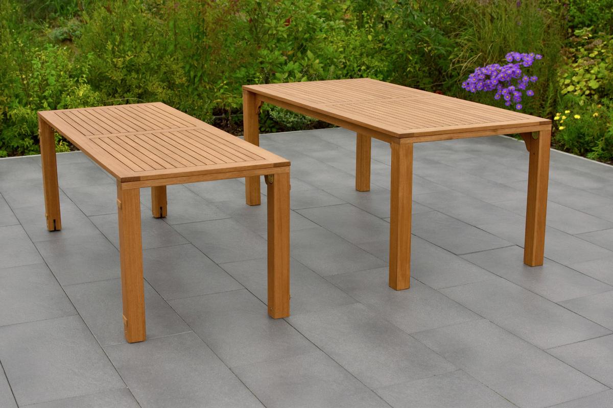 Vrtna Miza Flex, 185x90x76cm, Masivno - rjava, Konvencionalno, les (185/90/76cm) - Gardenson