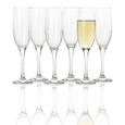 Sektglas Sarah ca. 220ml, 6 Tlg. - Klar, KONVENTIONELL, Glas (4,9/22cm) - Mömax modern living Sektglas Sarah ca. 220ml, 6 Tlg. - Klar, KONVENTIONELL, Glas (4,9/22cm) - Mömax modern living