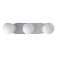 KINKIET ŁAZIENKOWY 902096 CASTROVIDO - biały/kolor chromowy, Konventionell, metal/szkło (58/13/16cm) - Eglo
