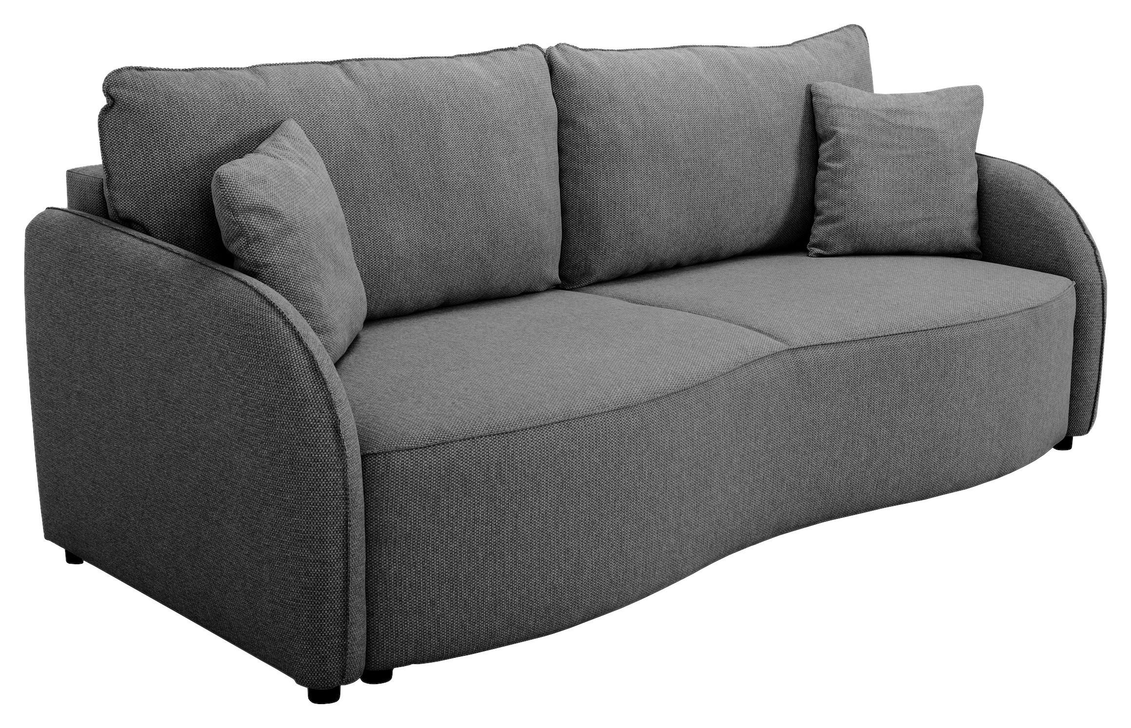 Trosjed Na Razvlačenje Bari - crna/antracit, Konvencionalno, drvni materijal/drvo (215/100cm)