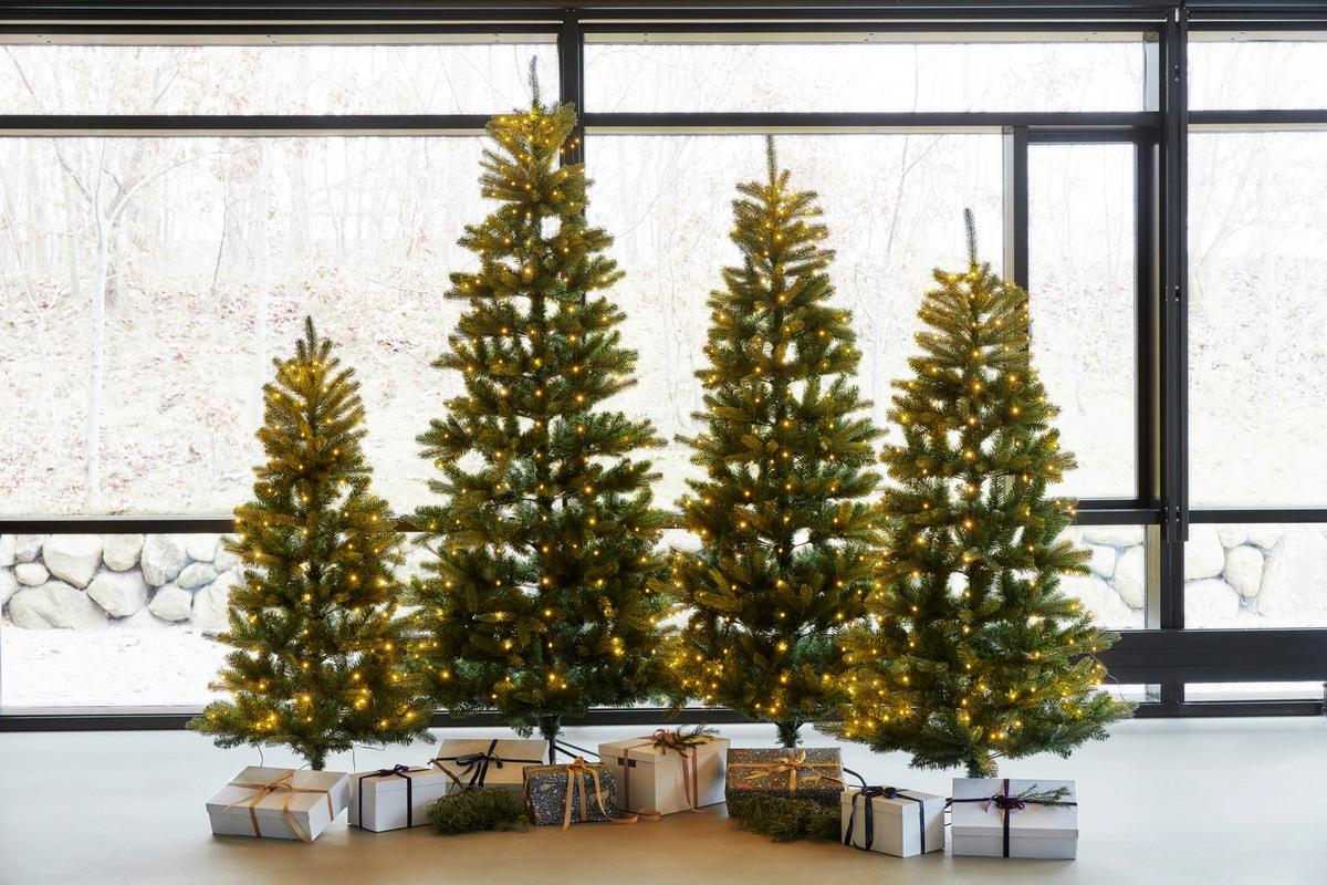 CHOINKA 61641 ELTON TREE - leśny, Basics, tworzywo sztuczne (96/180cm)