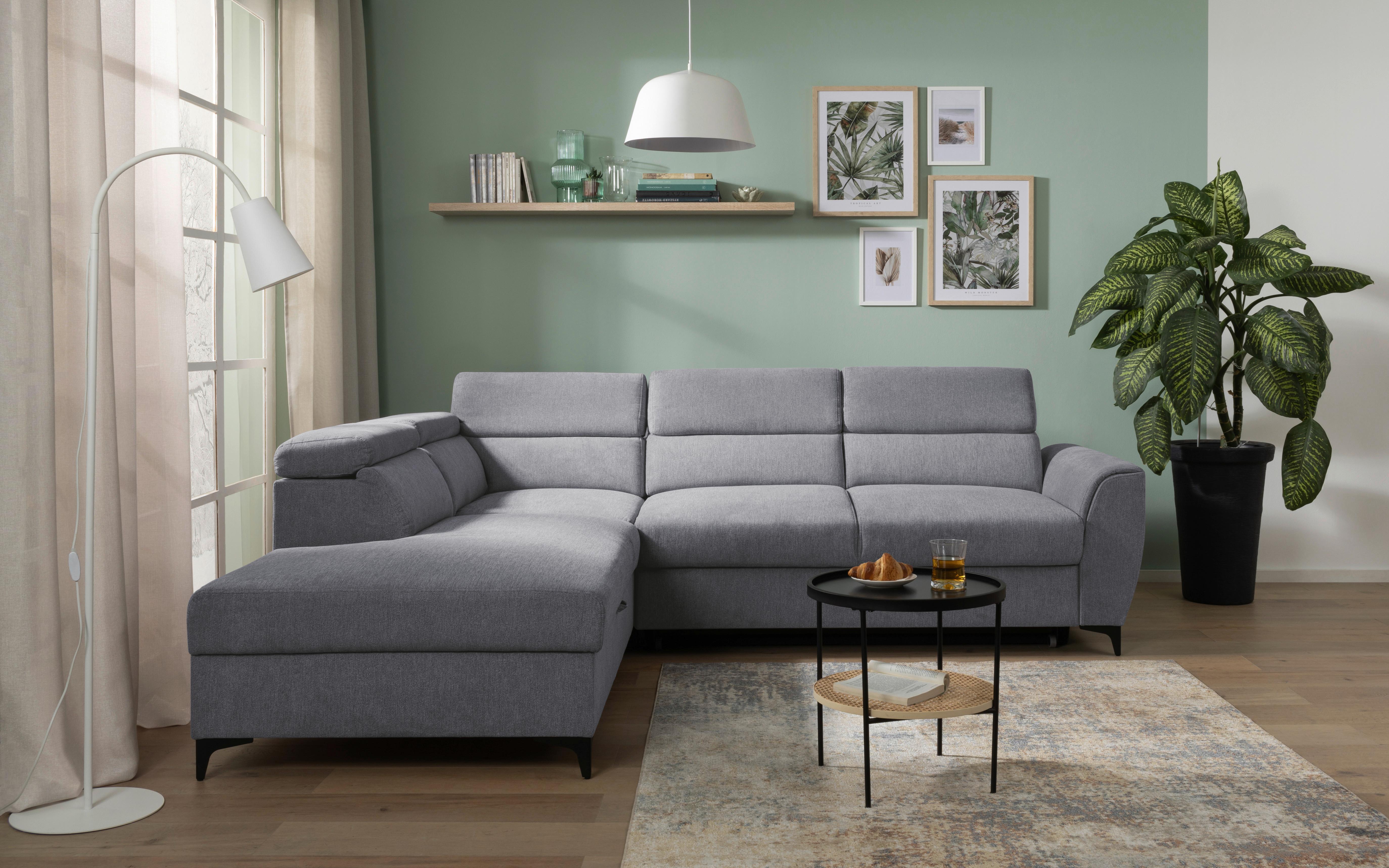 COLțAR LAPIS - gri închis, Konventionell, textil (217/255cm) - Modern Living