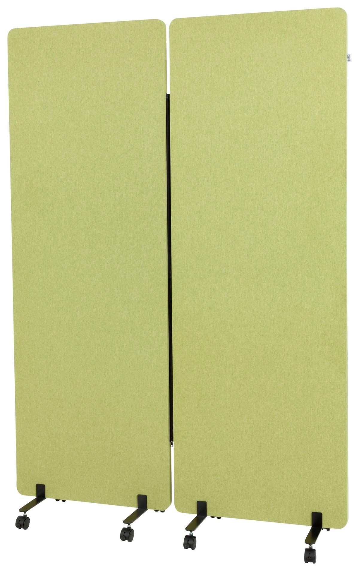 Pregradna Stena Flexmiut, Svetlo Zelena - svetlo zelena, Basics, kovina/umetna masa (60/177/35cm) - MID.YOU