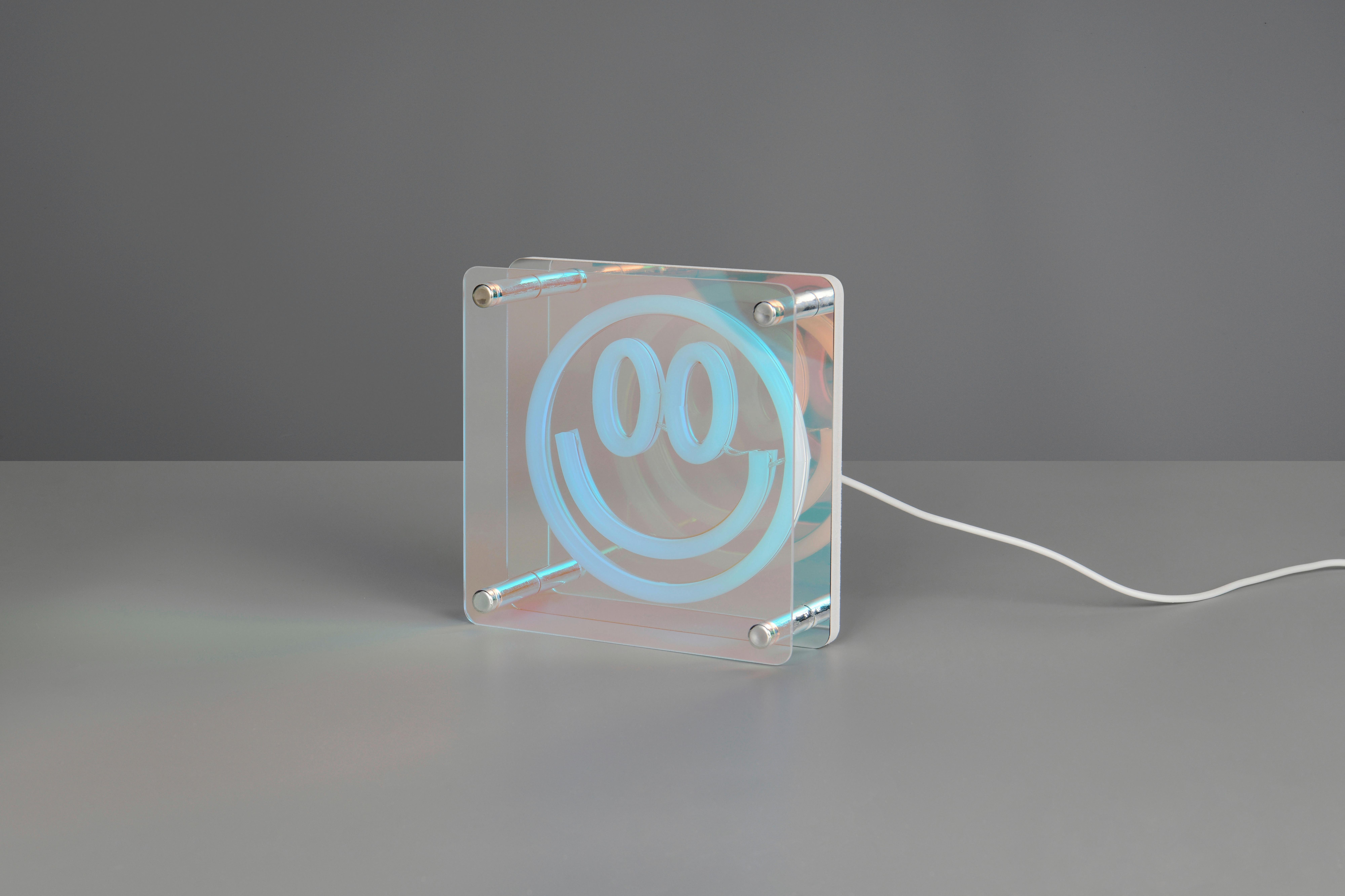 LED-DEKORATIONSLAMPA HELGA - transparent, Modern, metall/plast (14,5/14,5/5cm) - Mömax