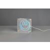 LED-DEKORATIONSLAMPA HELGA - transparent, Modern, metall/plast (14,5/14,5/5cm) - Mömax