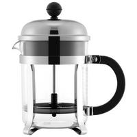 Kaffeebereiter Bodum Chambord Schwarz ca. 0,5l - Schwarz, KONVENTIONELL, Glas/Kunststoff (16/12/19cm) - Bodum