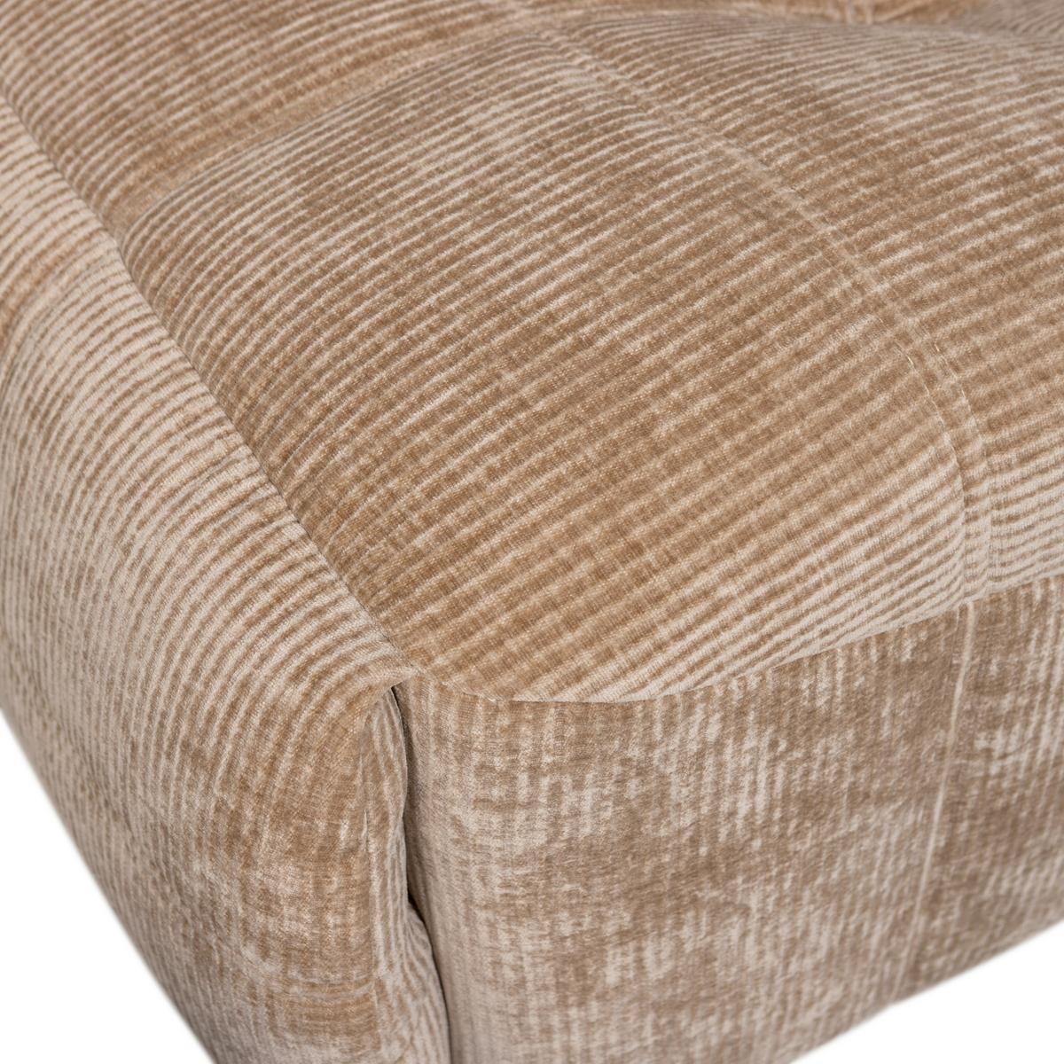 RELAXSESSEL Hein Hellbraun B: 98cm - Hellbraun, Design, Textil (98/94/83cm) - Livetastic