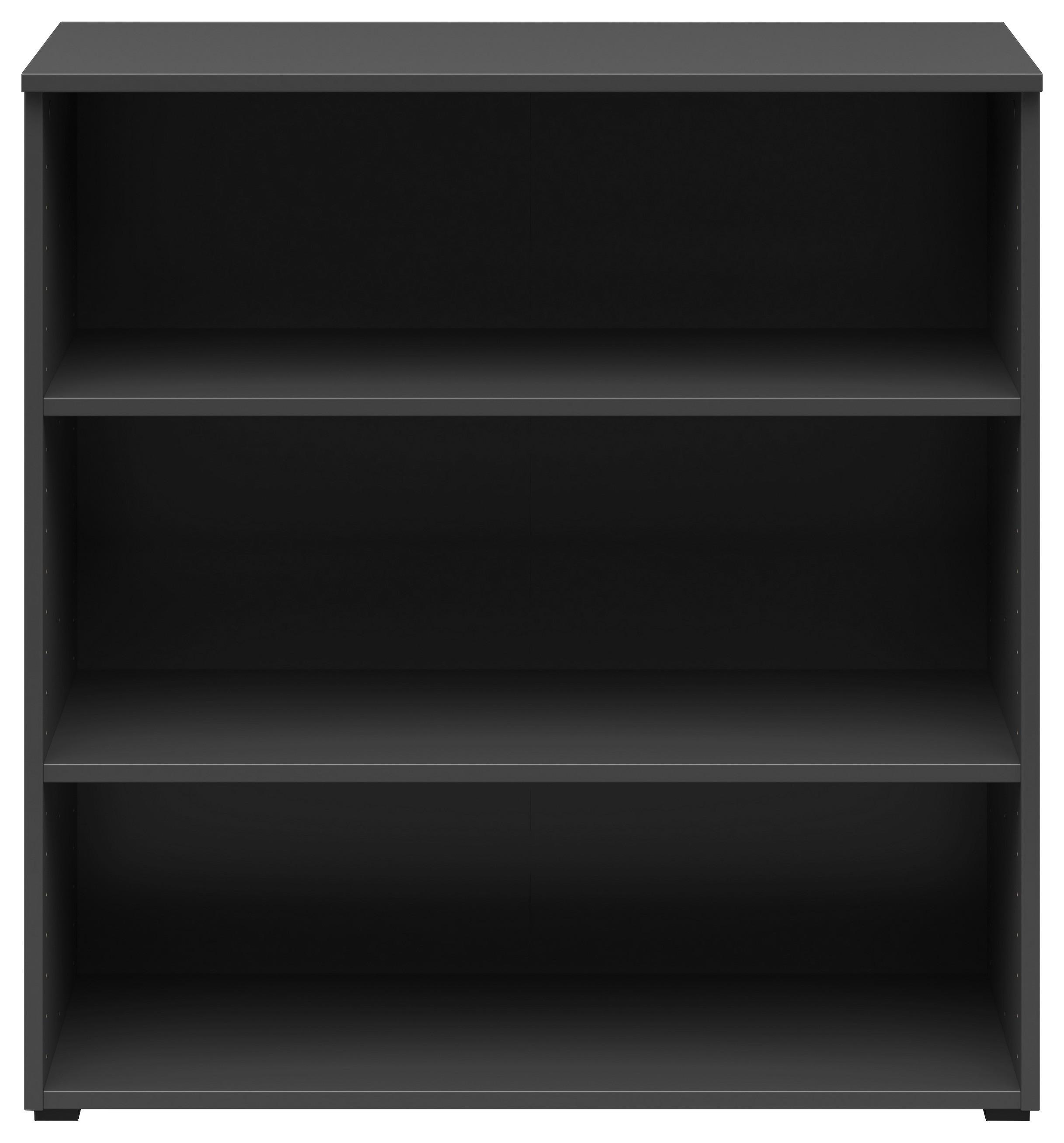 Regal Multistauraum Graphitfarben - Anthrazit/Graphitfarben, Modern, Holzwerkstoff/Kunststoff (80/83/40cm) - Premium Living