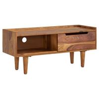 Nizka Omarica Wohnling - barve indijskega rožnega lesa, Moderno, les (95/44/34cm) - MID.YOU