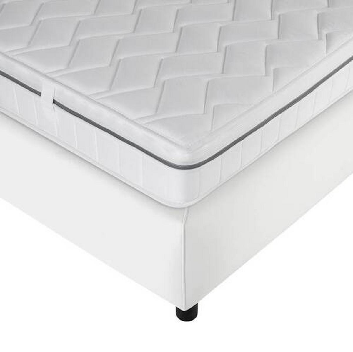 Kaltschaummatratze Air Wave 3D H2/3 ca. 90x200cm - Weiß, Basics, Textil (90/200cm) - MID.YOU