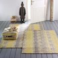 Webteppich Textured Trio 160x230 cm - Gelb/Grau, KONVENTIONELL, Textil (160/230cm) - premium living