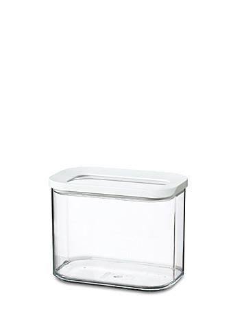 POJEMNIK KUCHENNY 106913030600 - biały/przezroczysty, Basics, tworzywo sztuczne (1l) - Mepal