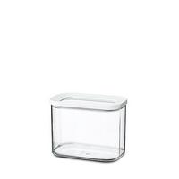 POJEMNIK KUCHENNY 106913030600 - biały/przezroczysty, Basics, tworzywo sztuczne (14,4/9/11,4cm) - Mepal