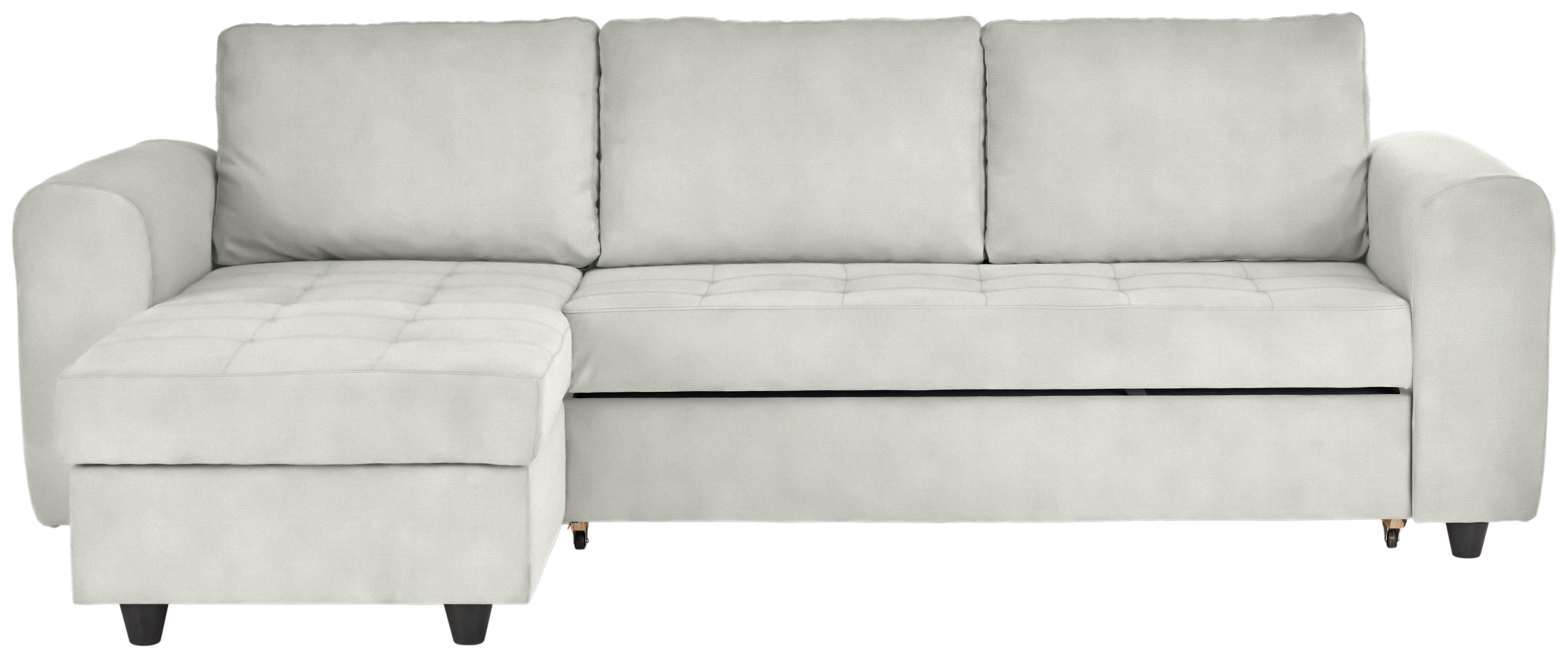 Ecksofa River Hellgrau - Hellgrau, MODERN, Textil (245/145cm) - Based