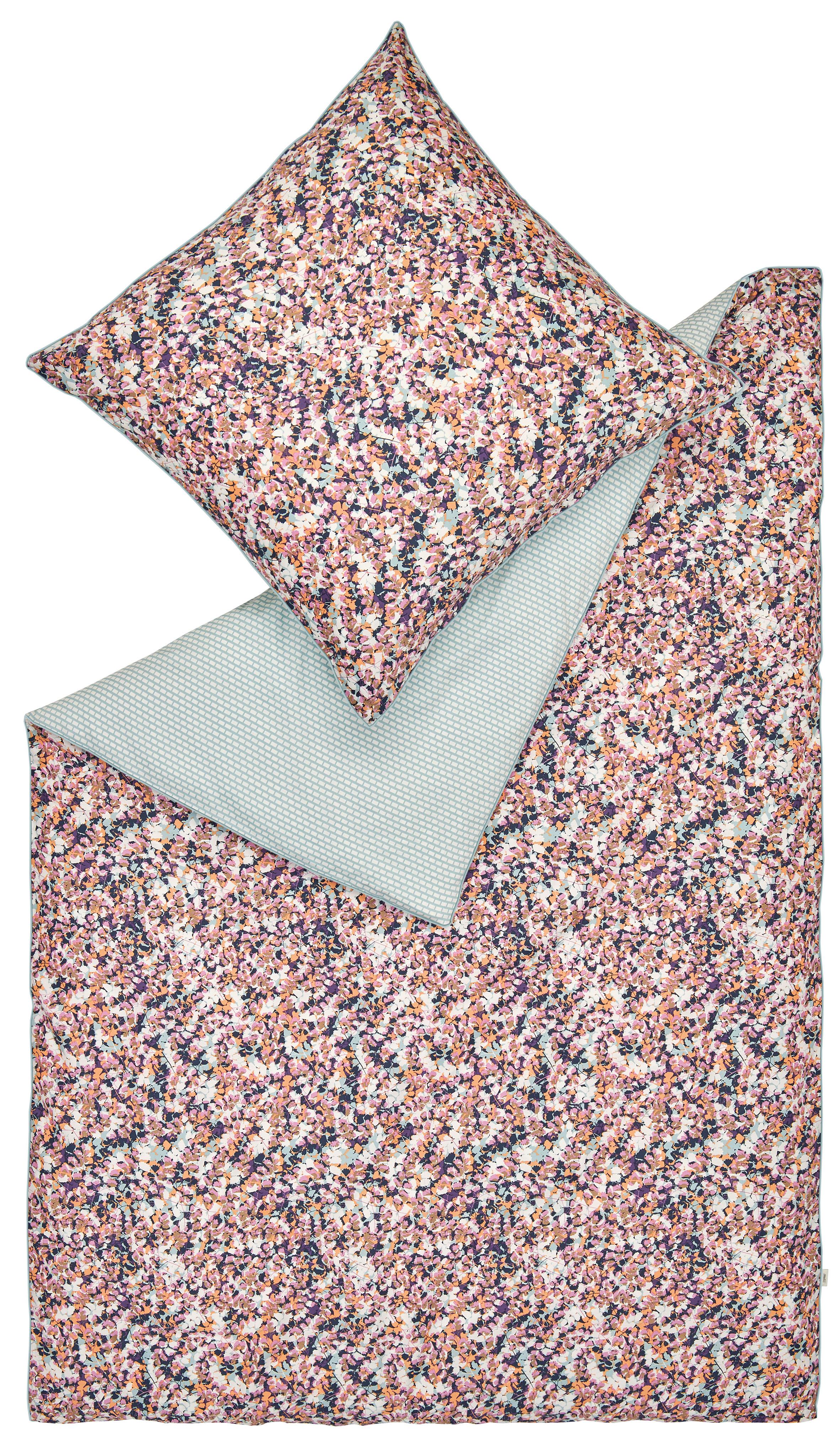 POŚCIEL E-DIMA - różnokolorowy, Basics, tkanina (155/220cm) - Esprit