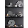 ASSIETT SHIVA - vit/svart, Lifestyle, keramik (21cm) - Modern Living