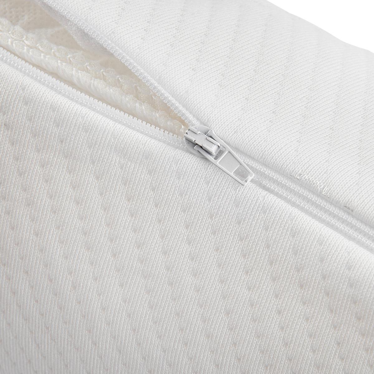 Nackenkissen Visco Basic in Weiss ca. 40x80cm - Weiss, Textil (40/80cm) - Nadana