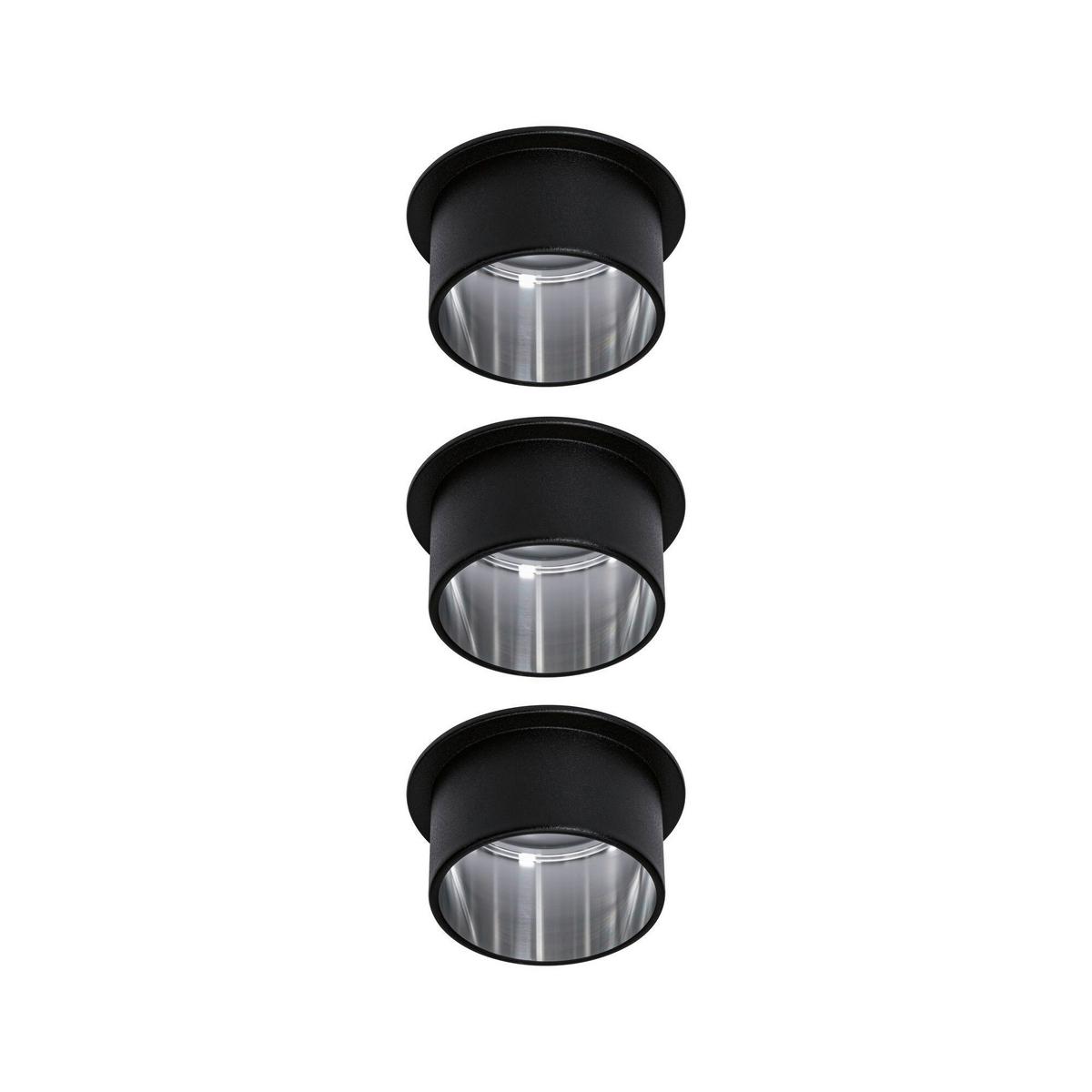 Deckenleuchte Coin Gil max. 6 Watt, 3-teilig - Basics, Metall (6,8cm) - Paulmann