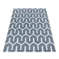 Webteppich Costa Grau ca. 200x290cm - Grau, Design, Textil (200/290cm)
