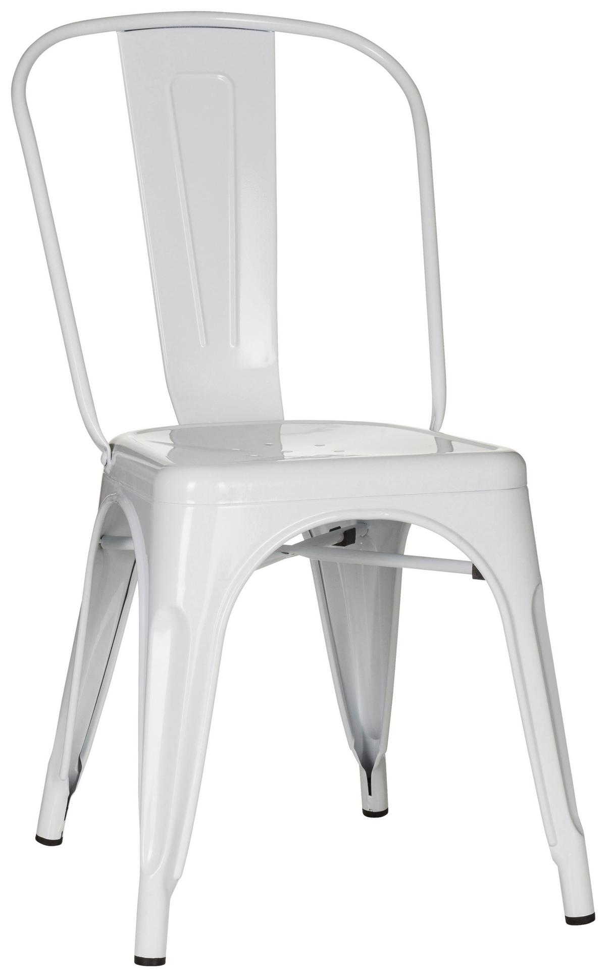 Stol Vantaggio Comfort, Bela - bela, Basics, kovina (44/84/54cm) - MID.YOU