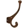 KROK HOOK -SB- - brun, Romantik / Lanthus, metall (10/15/3cm) - Mömax