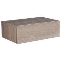 Nachtkästchen Dream ca. 46x15x30 cm Eiche - Eichefarben, MODERN, Holzwerkstoff (46/15/30cm) - MID.YOU