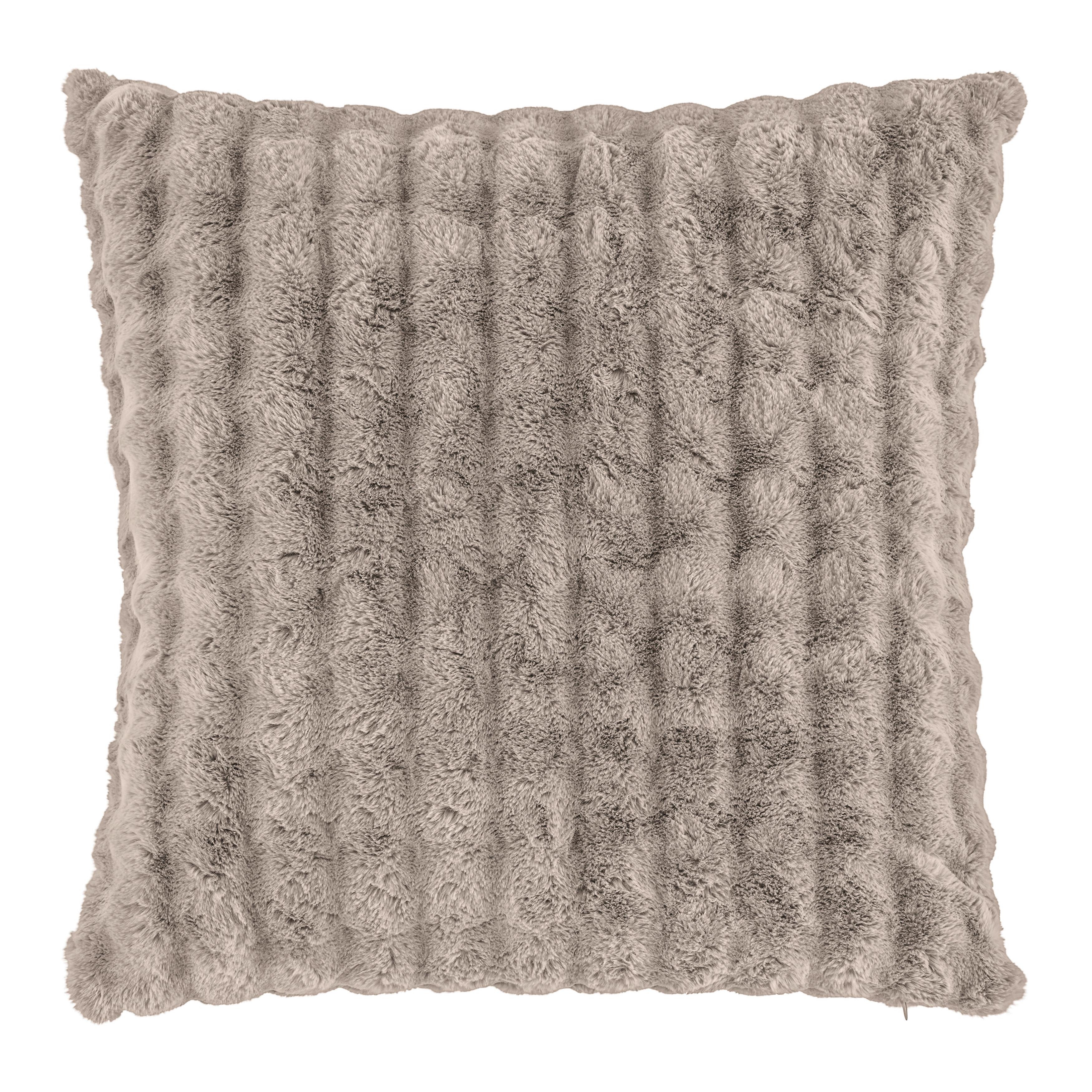 Zierkissen Bubble Hellbraun ca. 45x45cm - Hellbraun, Modern (45/45cm) - Mömax
