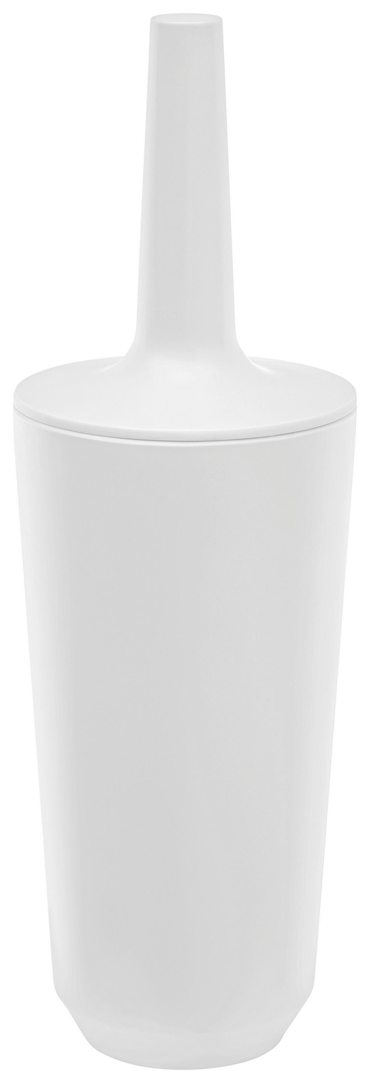 WC-Bürste Lilo aus Kunststoff in Weiß - Weiß, MODERN, Kunststoff (11,43/36,20cm) - Modern Living