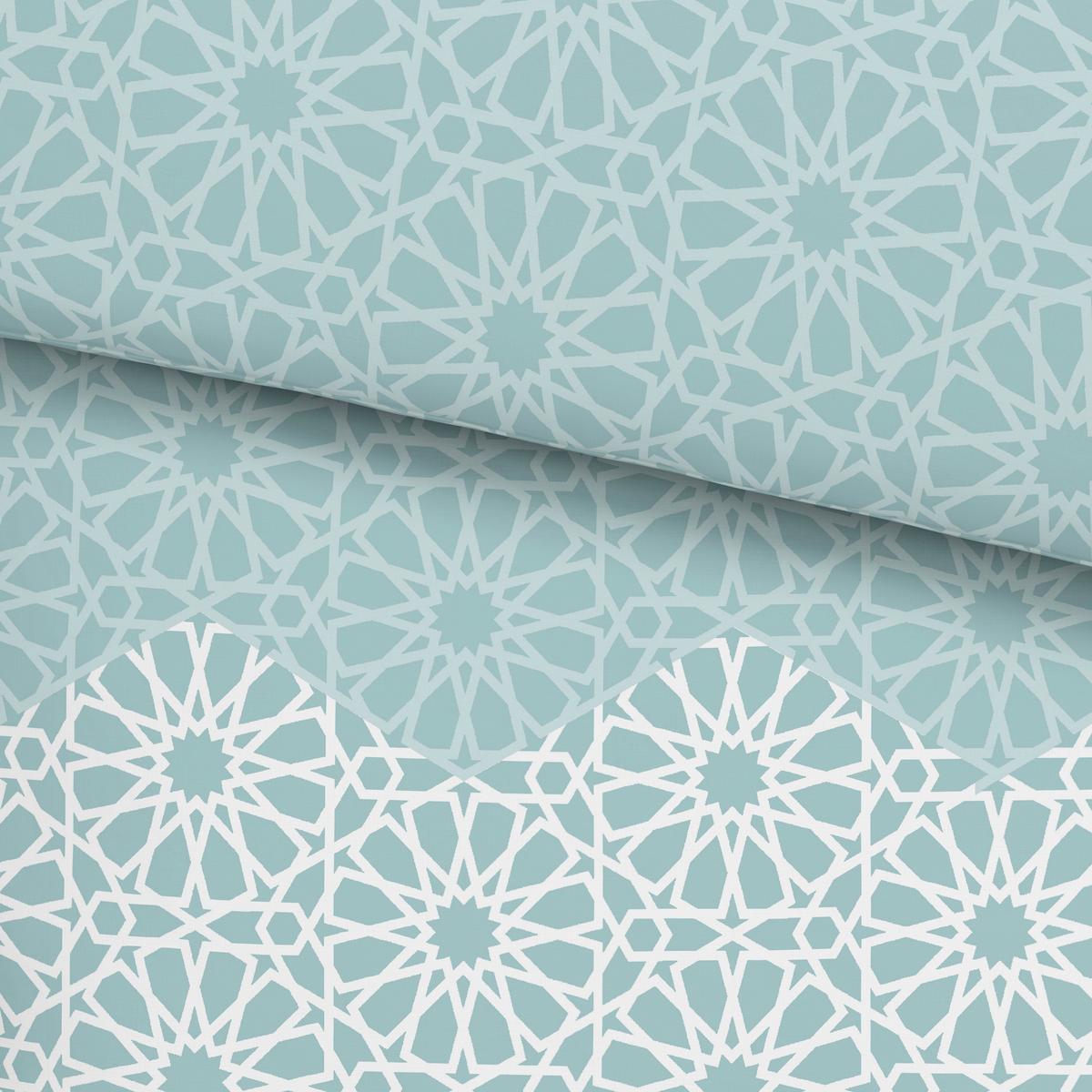 BETTWÄSCHESET CAROLINE - Mintgrün, Konventionell, Textil (160/210cm) - Modern Living