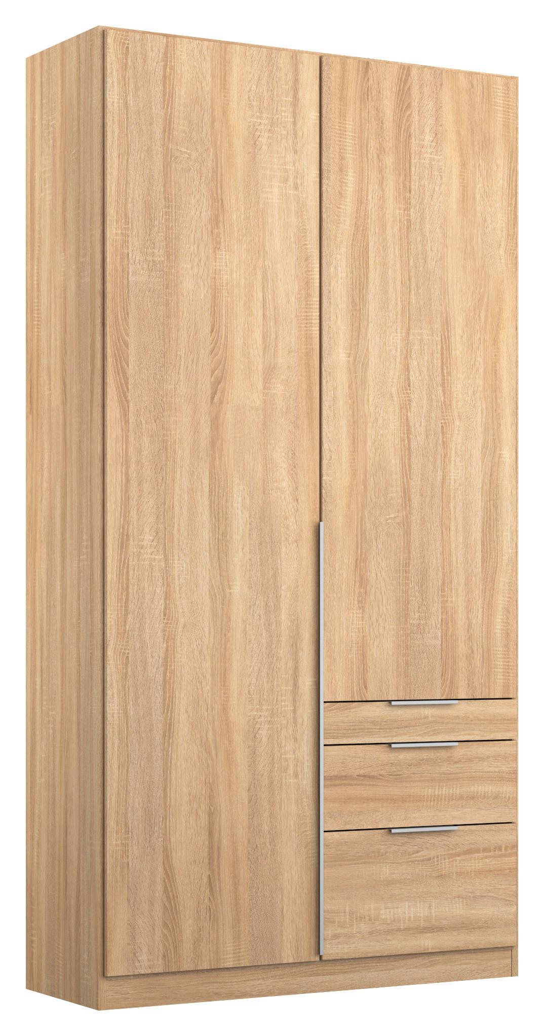 DULAP USI ROTATIVE ALABAMA - stejar Sonoma, Modern, material pe bază de lemn (91/229/54cm) - Modern Living