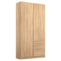 DULAP USI ROTATIVE ALABAMA - stejar Sonoma, Modern, material pe bază de lemn (91/229/54cm) - Modern Living