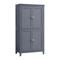 MIDISCHRANK BATHROOM CABINET - Goldfarben/Grau, MODERN, Holzwerkstoff/Metall (60/110/30cm) - MID.YOU