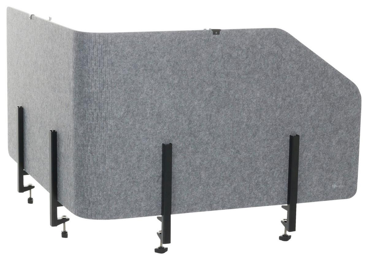 Pregradna Stena Flexmiut T Top, Siva - siva, Basics, kovina/umetna masa (160/50/1cm) - MID.YOU