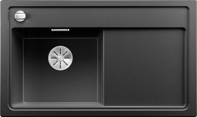 Spüle Zenar 45S Typ:523850 Anthrazit - Anthrazit, MODERN, Stein (86/51cm) - Blanco