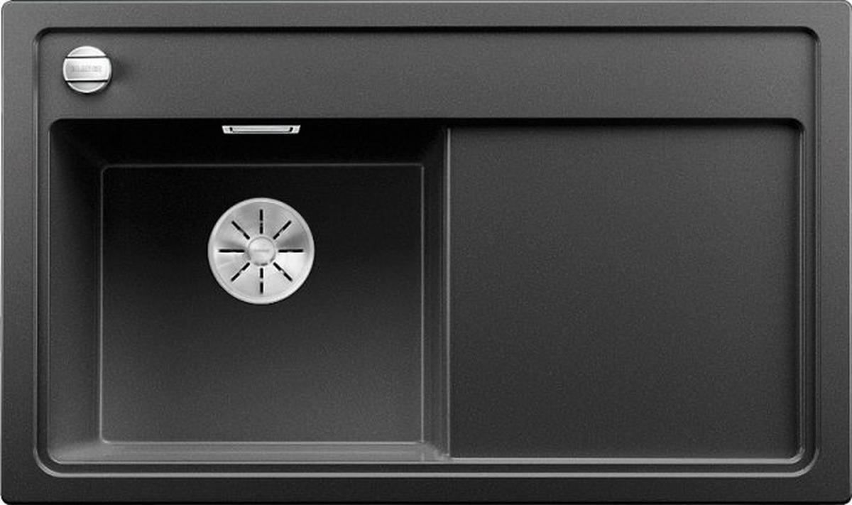 Spüle Zenar 45S Typ:523850 Anthrazit - Anthrazit, MODERN, Stein (86/51cm) - Blanco