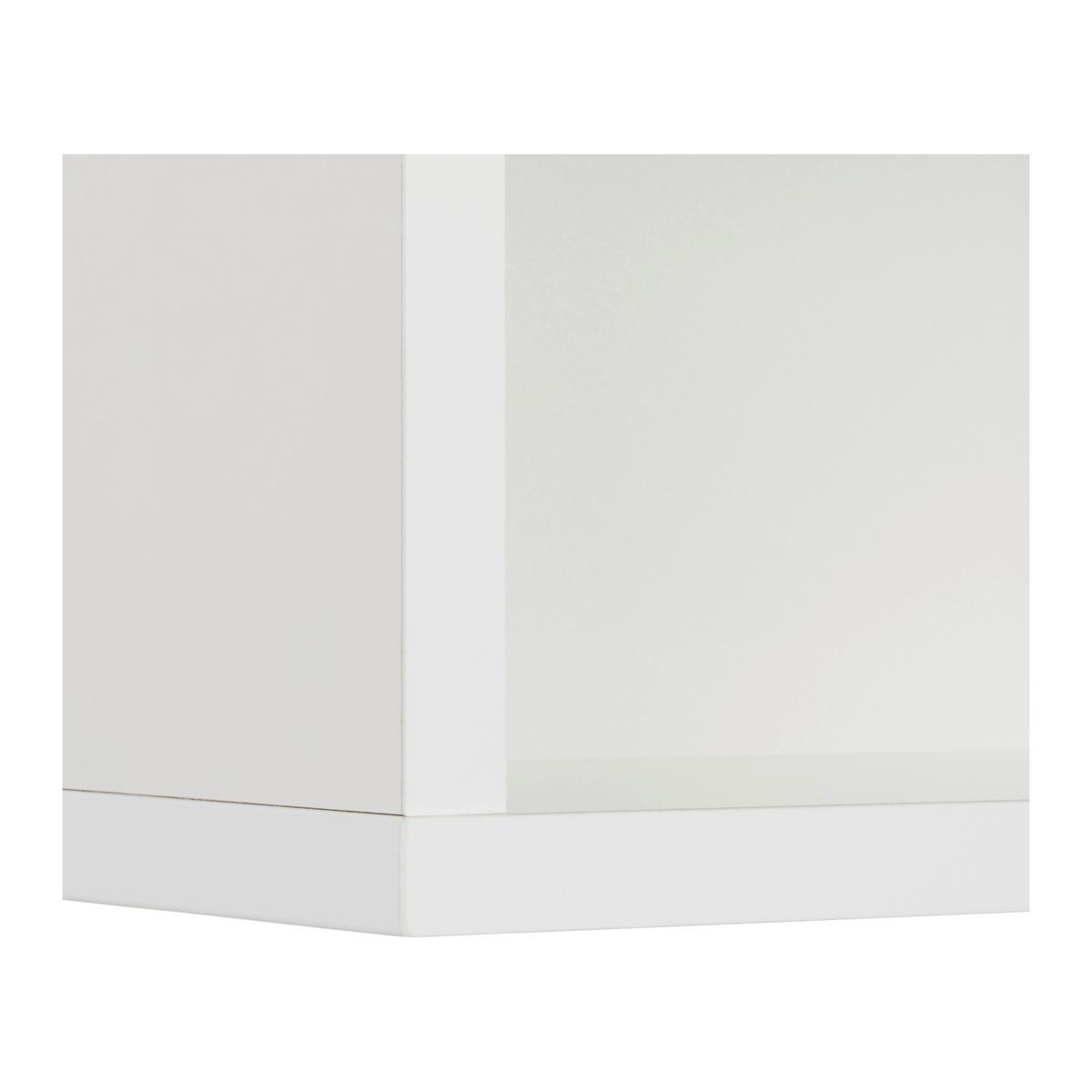 Spiegelschrank Best 80 in Weiß - MODERN, Glas/Holzwerkstoff (80/70/23cm) - Mömax
