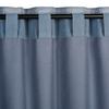 FERTIGVORHANG LINUS - Blau, Design, Textil (140/255cm) - Premium Living