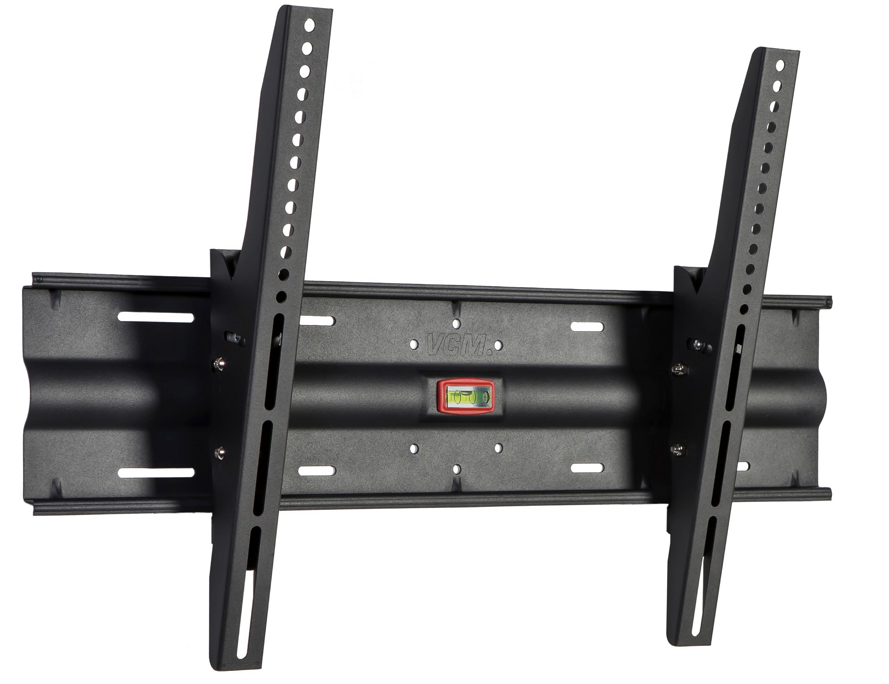 TV-Wandhalter WN120 ca. 45x45 cm Schwarz - Schwarz, KONVENTIONELL, Metall (45/45/6,1cm) - MID.YOU