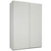 ARMOIRE À P. COULISSANTES SUS. LAGO - blanc, MODERN, matériau en bois/métal (150/222/60cm) - Mömax