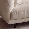SOFFA CELINA - ljusgrå/svart, Modern, metall/trä (278/175cm) - Bessagi Home