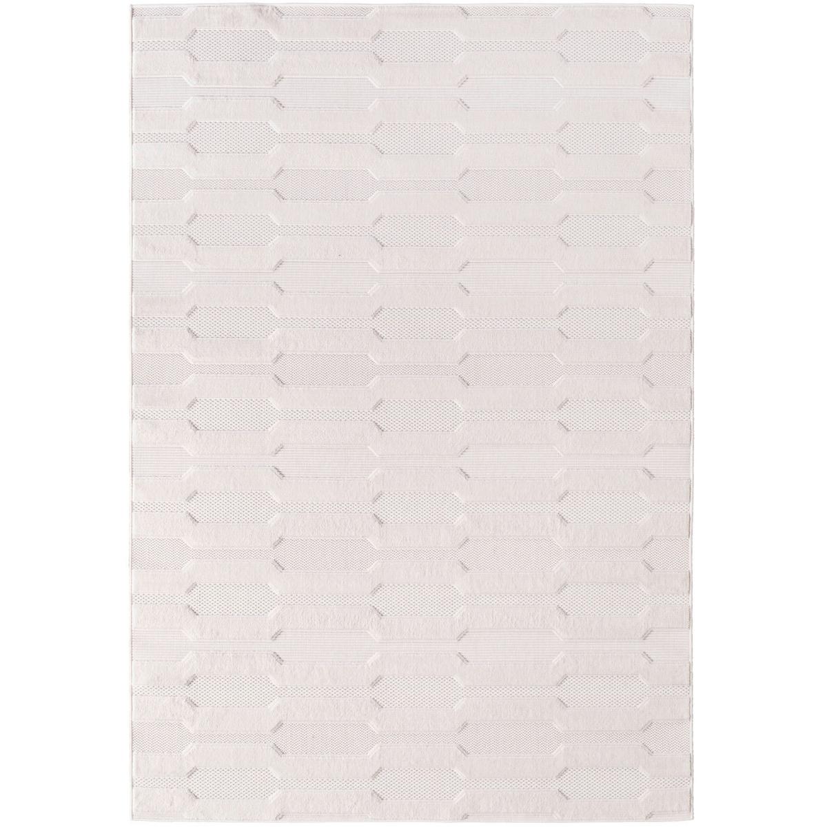 Ravno Tkana Preproga Doha, Krem, 240x340cm - krem barve, Basics, tekstil (240/340cm)