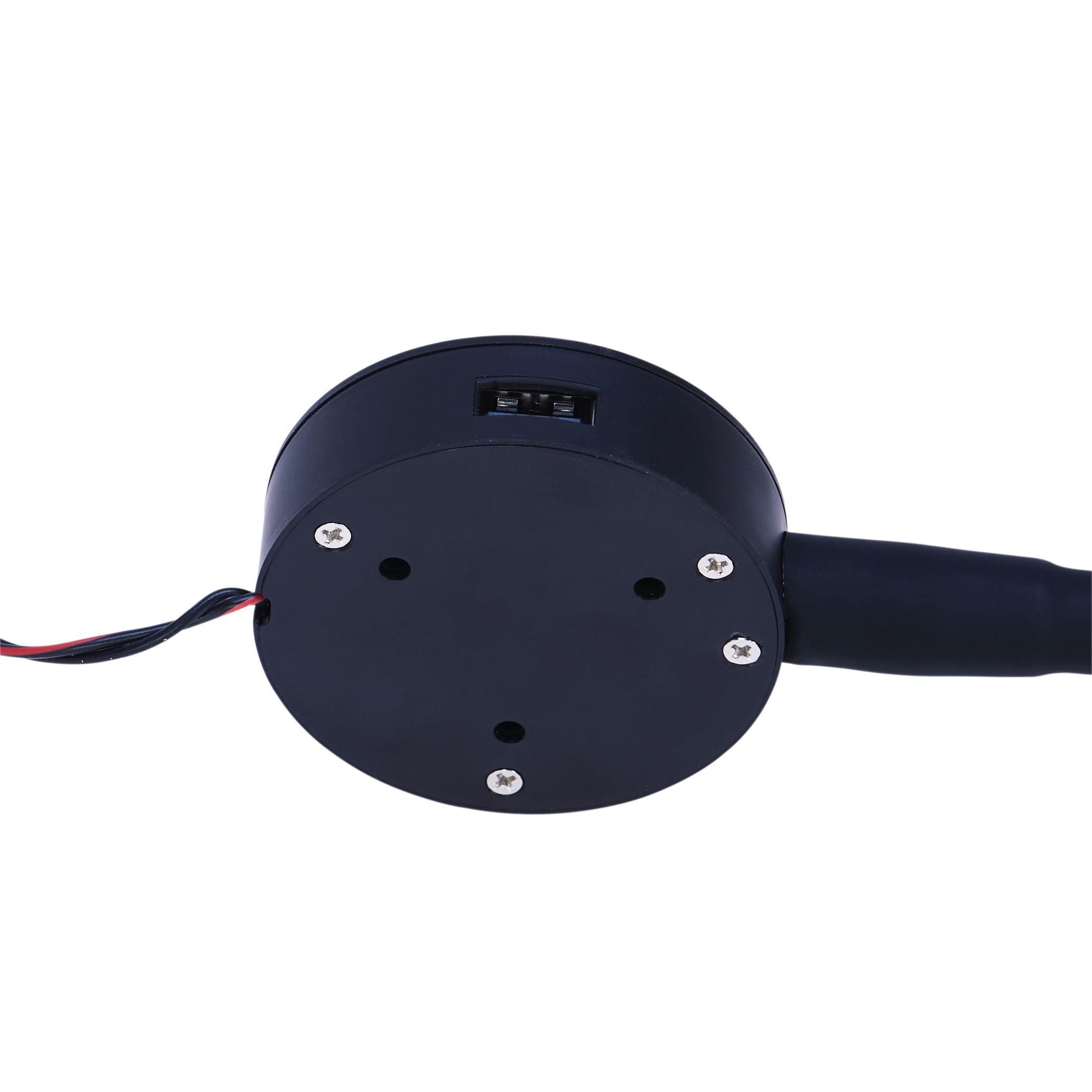 Leseleuchte Lea in Schwarz max. 1,5 Watt - Schwarz, Kunststoff (47cm)