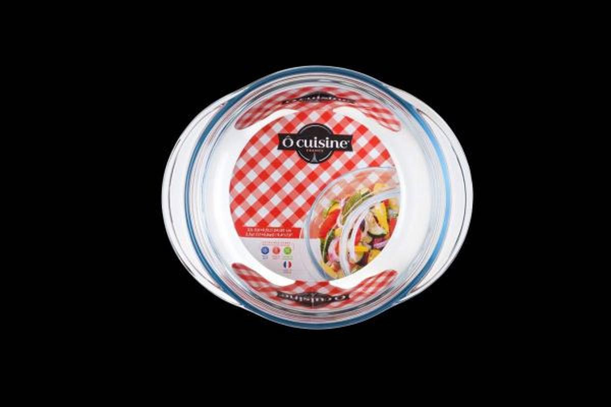 Sütőtál Sütőtál - áttetsző, Üveg (2,1l)