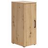 Schrank Multistauraum Eiche Artisan - Schwarz/Eiche Artisan, Modern, Holzwerkstoff/Kunststoff (30/83/40cm) - Premium Living