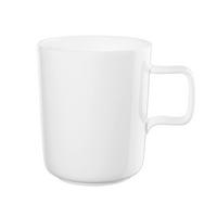 KUBEK 2028013 - biały, Basics, ceramika (8,6/10cm) - ASA