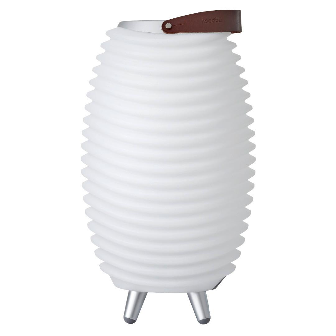 LAMPA STOŁOWA LED KO05-0104LS014-01 SYNERGY 35 - biały, Modern, tworzywo sztuczne (24/41cm) - kooduu