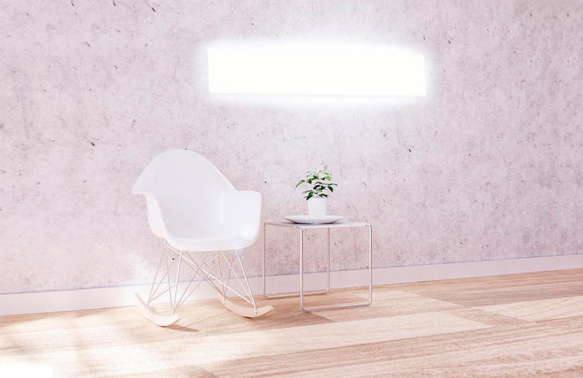 PANEL LED 404043 TINT SMART LED PANEL - biały, Basics, tworzywo sztuczne (30/5,9/120cm) - Tint