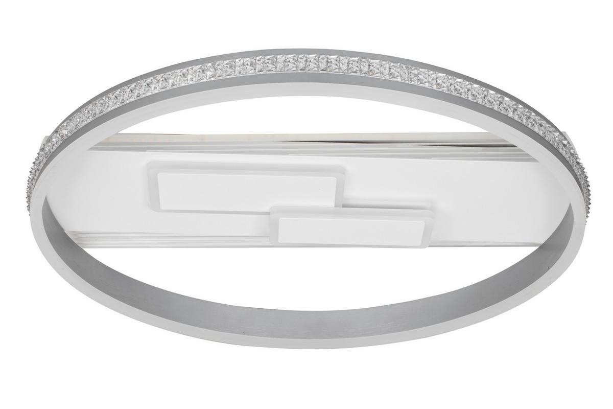 LAMPA SUFITOWA LED VENEDIG - szary, Lifestyle, metal (61/8,6cm) - Ambiente