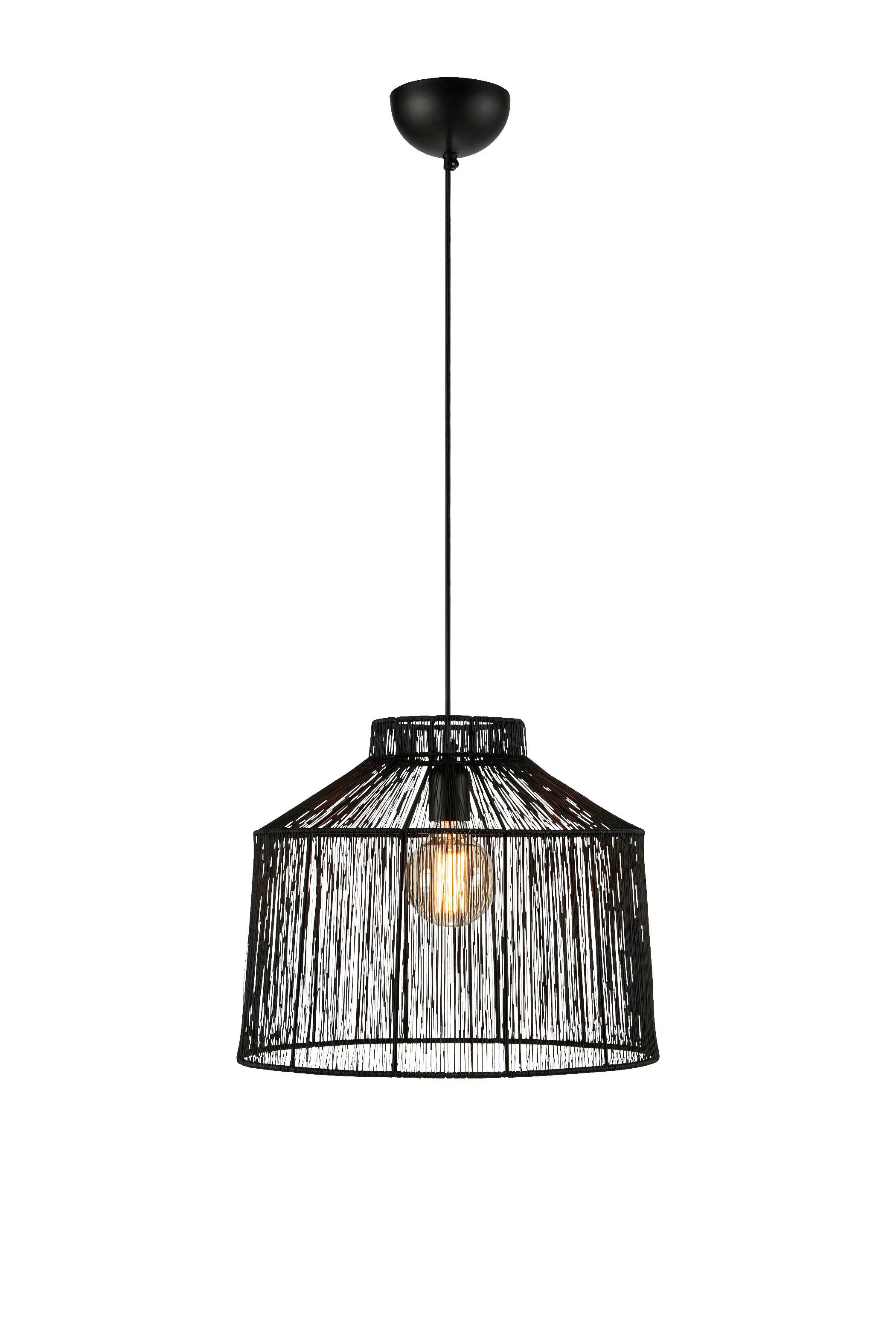 Hängeleuchte Capanna max. 40 Watt - Schwarz, Basics, Metall (42/27/34cm) - Markslöjd